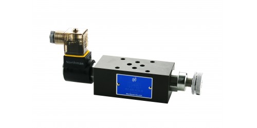 Modular Solenoid Operated Flow Control Valve