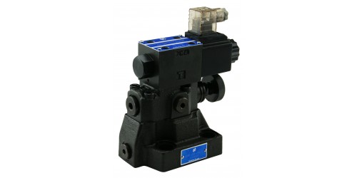 Low Noise Type Solenoid Controlled Pilot Operated Relief Valve