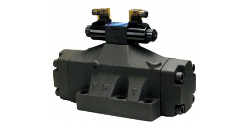 Solenoid Controlled Pilot Operated Directional Valve
